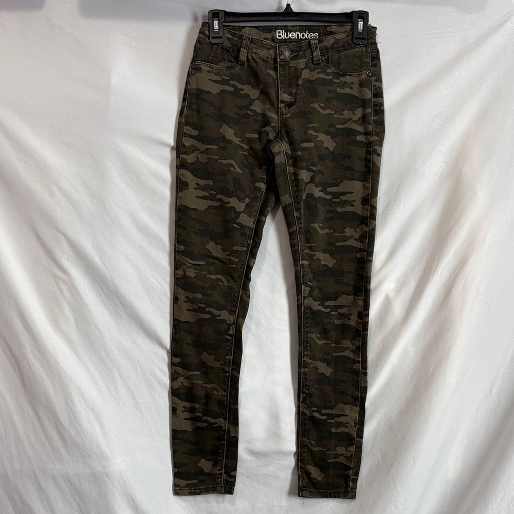 Bluenotes Green Camouflage Pants